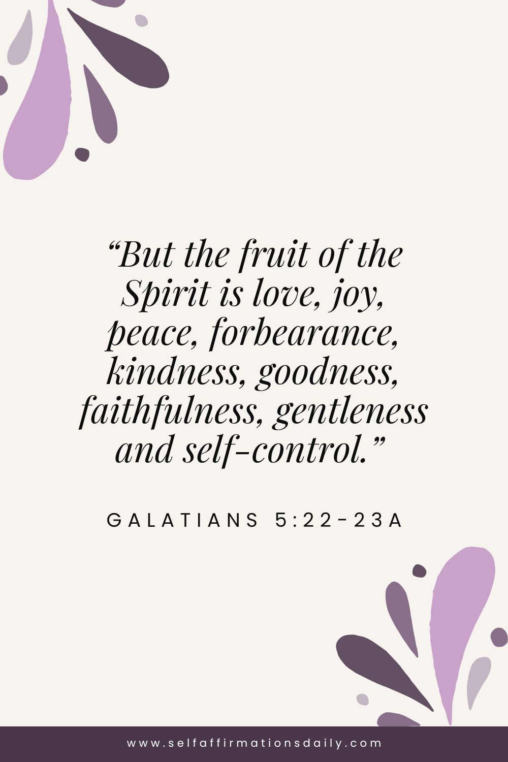 Galatians 5:22-23a