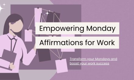110 Empowering Monday Affirmations for Work