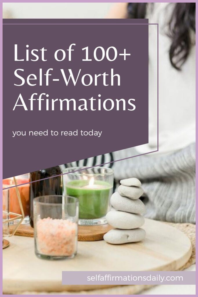 self-worth affirmations
