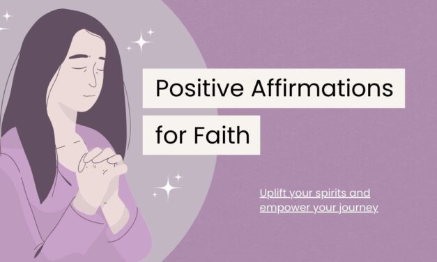 120 Positive Affirmations for Faith and Trust