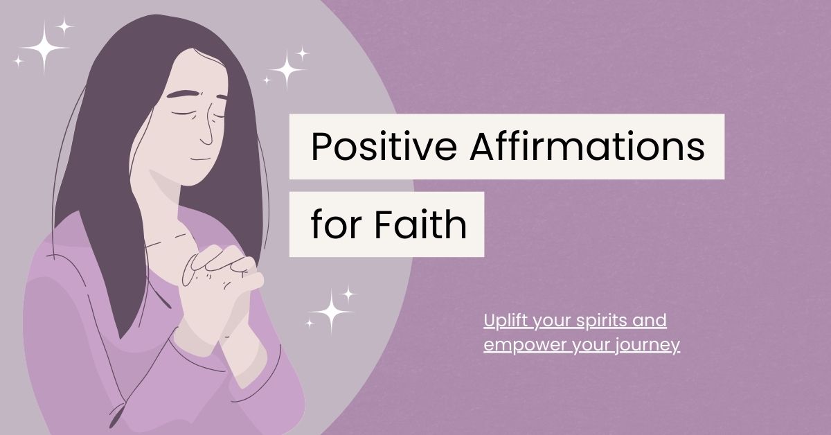 120 Positive Affirmations for Faith and Trust