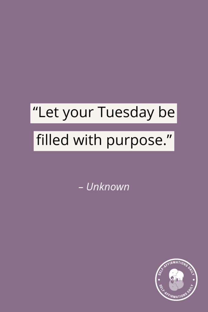 tuesday morning quotes