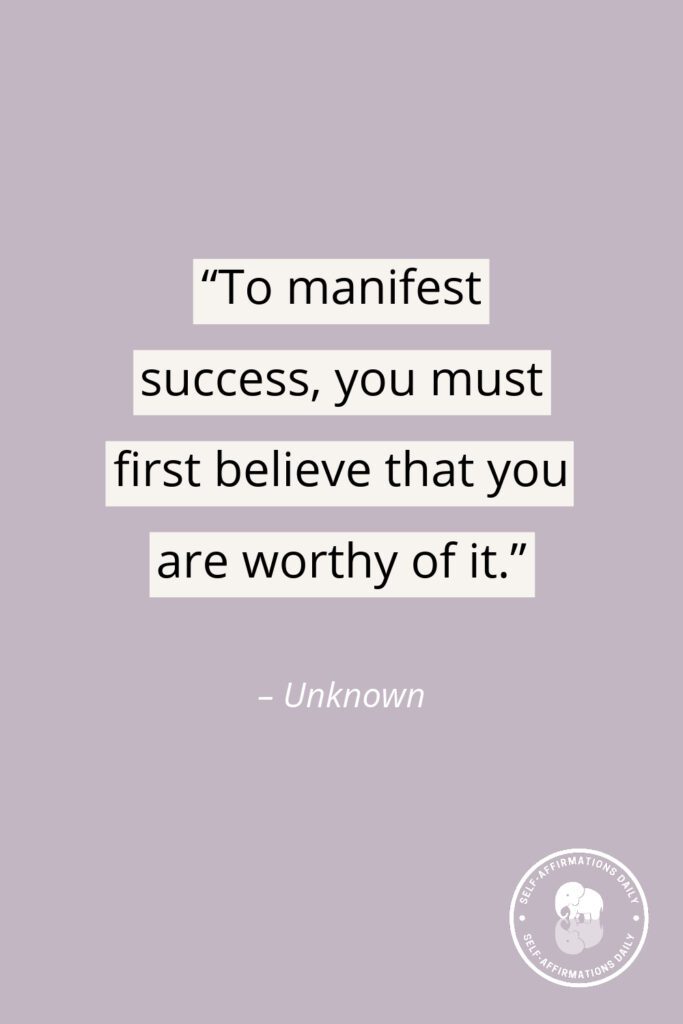 quotes about manifesting