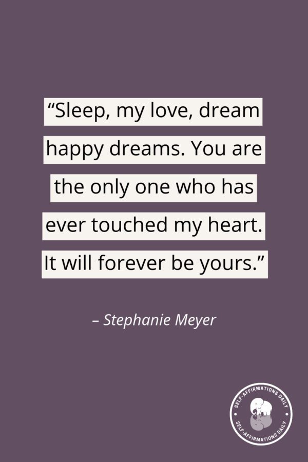 110 Good Night Quotes for a Restful Sleep - Self Affirmations Daily