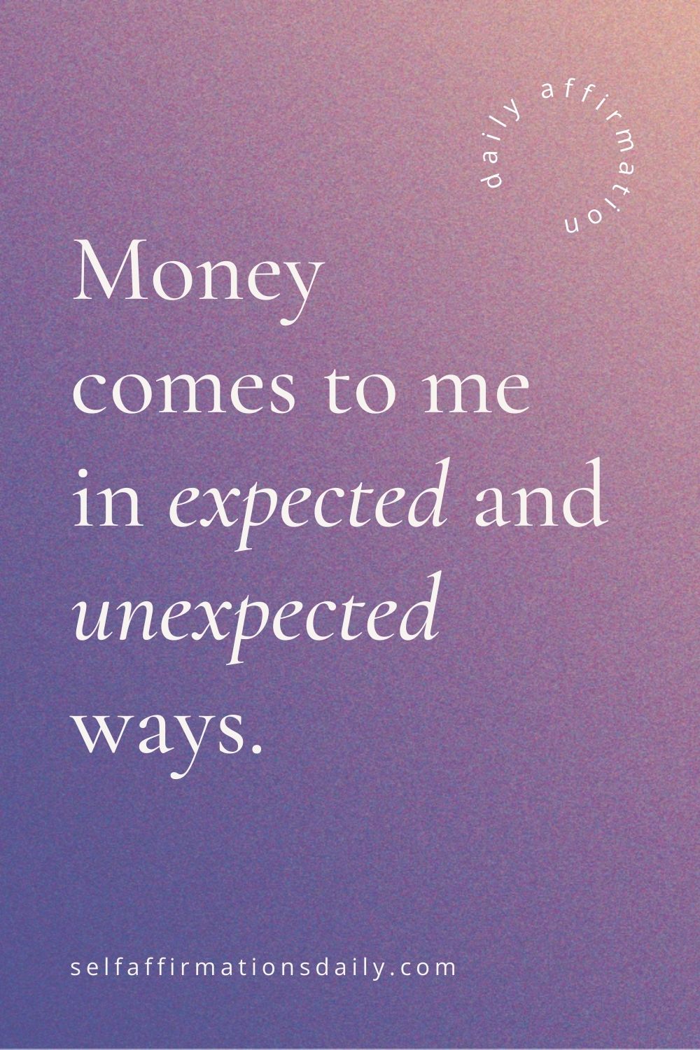 110 Money Affirmations for Financial Success - Self Affirmations Daily