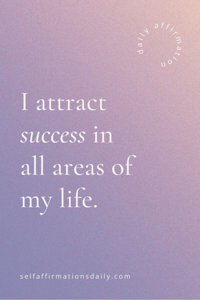 Morning Affirmations for Success