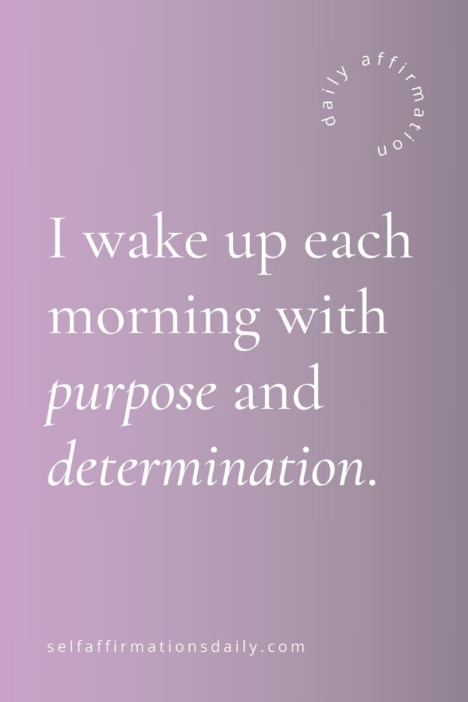Powerful Morning Affirmations